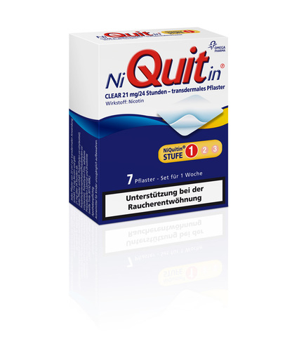 NiQuitin Clear Pflaster 21 mg / 24h