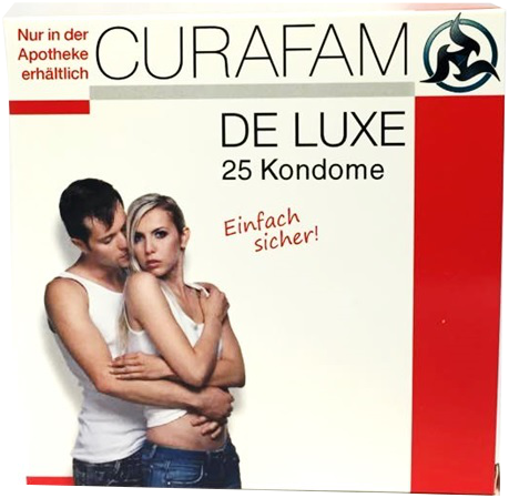 Curafam de luxe Kondome