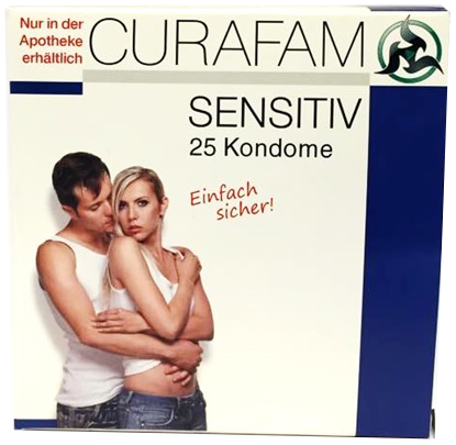 Curafam sensitiv Kondome