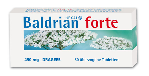 Baldrian Hexal forte 450 mg - Dragees