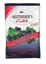 Apotheker's Echte Cassis Hustenbonbons mit Vitamin C