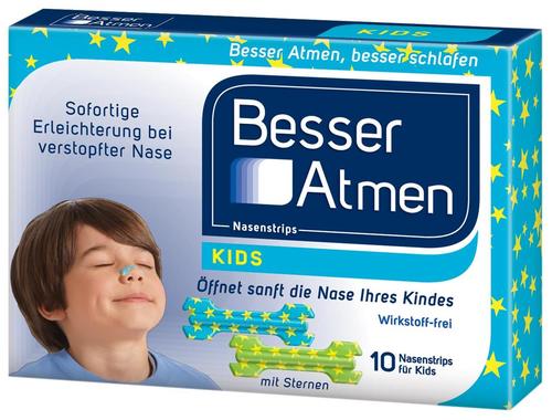 Besser Atmen Nasenstrips für Kinder