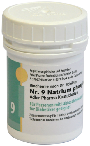 Adler Schüßler Kautablette Nr. 9 | Natrium phosphoricum D6