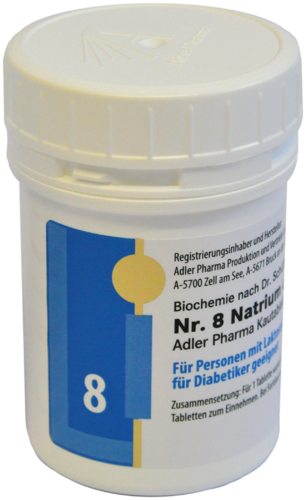 Adler Schüßler Kautablette Nr. 8 | Natrium chloratum D6
