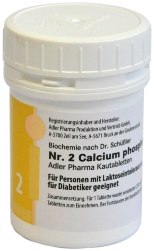 Adler Schüßler Kautablette Nr. 2 | Calcium phosporicum D6