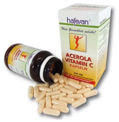 Hafesan Acerola Vitamin C 400 mg Kapseln