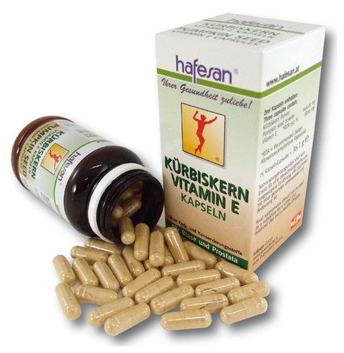 Hafesan Kürbiskern-Vitamin E Kapseln