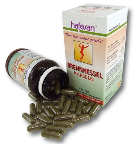 Hafesan Brennnessel 250 mg Kapseln