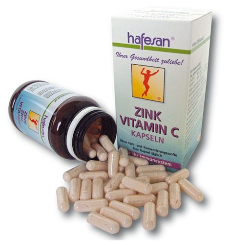 Hafesan Zink-Vitamin C Kapseln