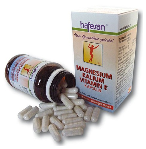 Hafesan Magnesium-Kalium-Vitamin E Kapseln