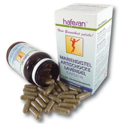 Hafesan Mariendistel-Artischocke-Lavendel Kapseln