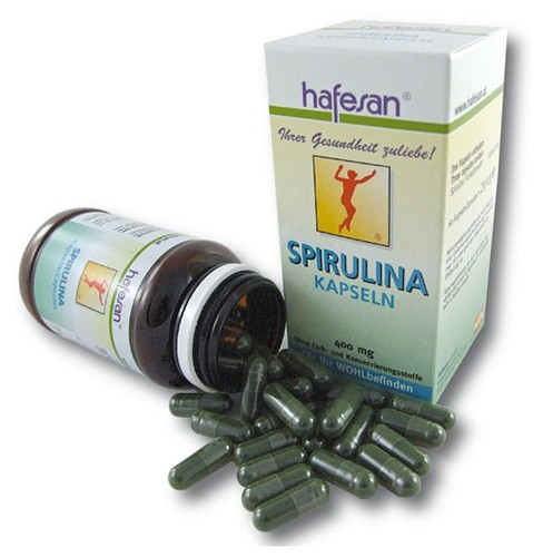 Hafesan Spirulina 400 mg Kapseln