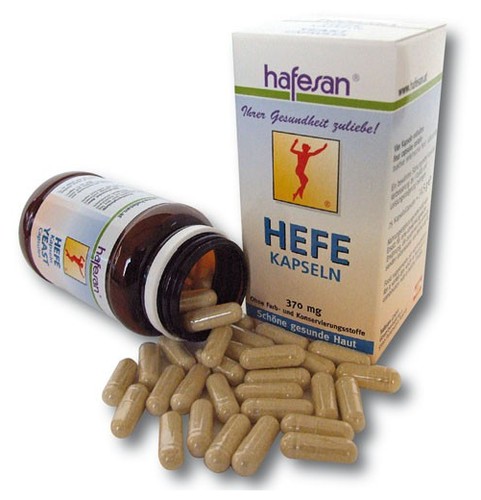 Hafesan Hefe 370 mg Kapseln