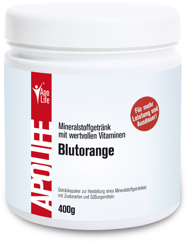 ApoLife Mineralstoffgetränk Blutorange