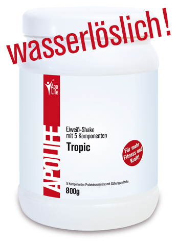 ApoLife Fitness-Shake wasserlöslich Tropic Mix