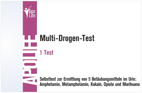 ApoLife Selbsttest Multidrogen