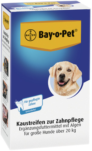 Bay-o-Pet Kaustreifen mit Algen für große Hunde über 20 kg