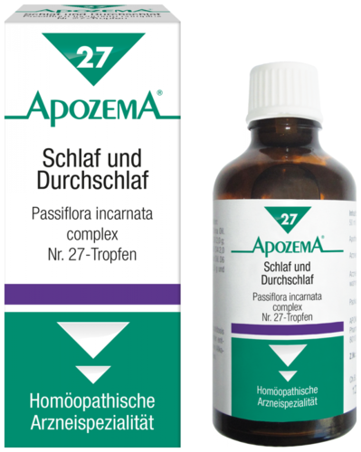 Apozema Schlaf- und Durchschlaf-Tropfen Nr. 27