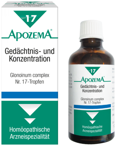 Apozema Gedächtnis- und Konzentrations-Tropfen Nr. 17