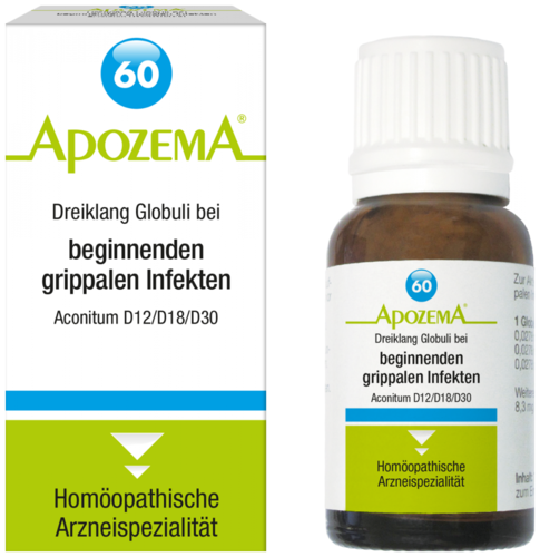 Apozema Nr. 60: Dreiklang Globuli bei beginnenden grippalen Infekten