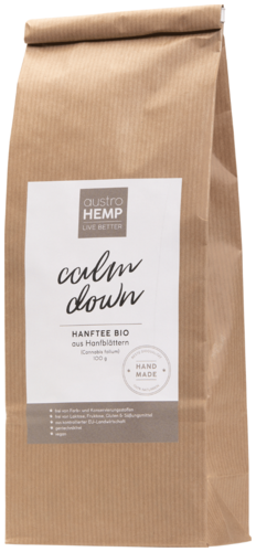 AustroHEMP Hanfblättertee BIO - calm down