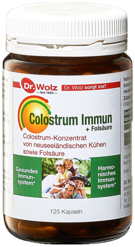 Dr. Wolz Colostrum Immun + Folsäure