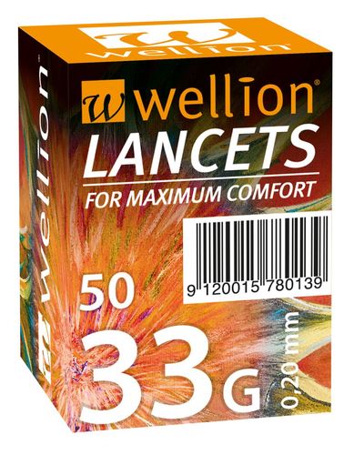 Wellion 33G Lanzetten