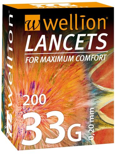 Wellion 33G Lanzetten