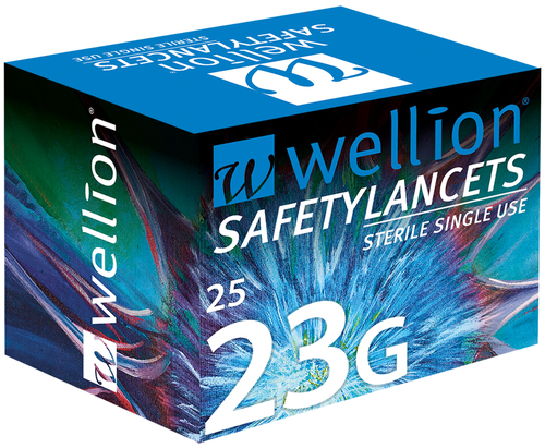 Wellion SafetyLancets 23G