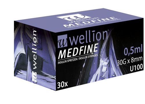 Wellion Medfine Insulinspritzen 0,5 ml