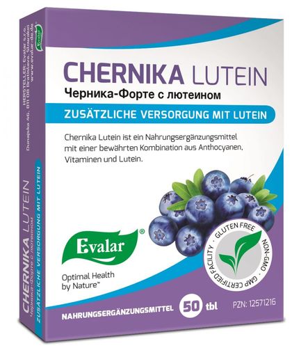 Evalar Chernika Lutein