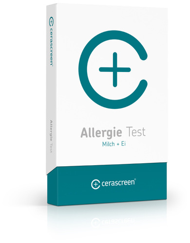 Cerascreen Milch- und Ei- Allergietest