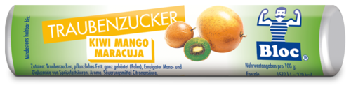 Bloc Traubenzucker Kiwi-Mango-Maracuja