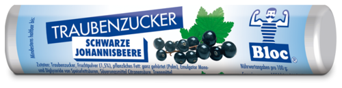 Bloc Traubenzucker Schwarze Johannisbeere