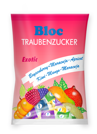 Bloc Traubenzucker Exotic