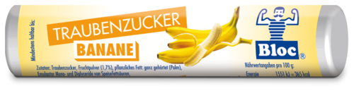 Bloc Traubenzucker Banane