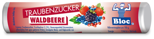 Bloc Traubenzucker Waldbeere