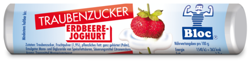 Bloc Traubenzucker Erdbeer-Joghurt