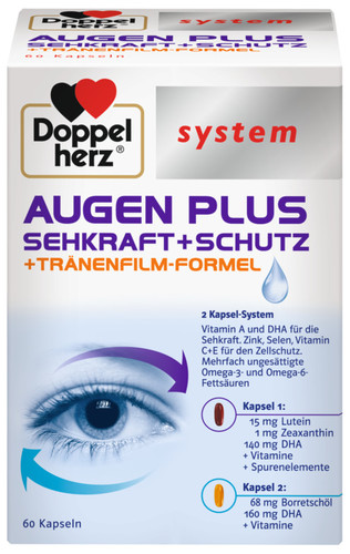 Doppelherz system Augen PLUS Sehkraft + Schutz