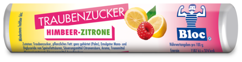 Bloc Traubenzucker Himbeer-Zitrone