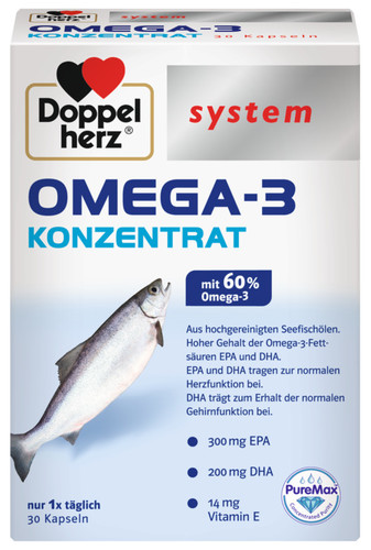 Doppelherz system Omega-3 Konzentrat