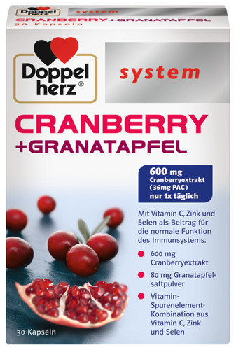 Doppelherz system Cranberry + Granatapfel