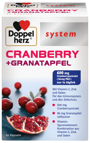 Doppelherz system Cranberry + Granatapfel