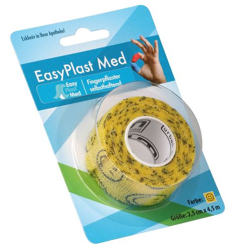 EasyPlast Med Fingerpflaster Smiley (2.5 cm x 4.5 m)