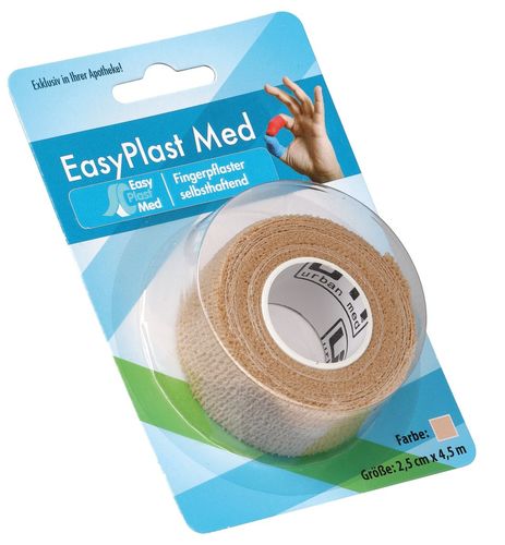 EasyPlast Med Fingerpflaster Hautfraben (2.5 cm x 4.5 m)