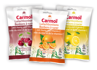Carmol Lutschbonbon Zitrone