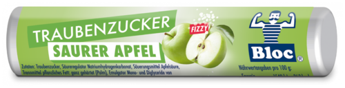 Bloc Traubenzucker Saurer Apfel